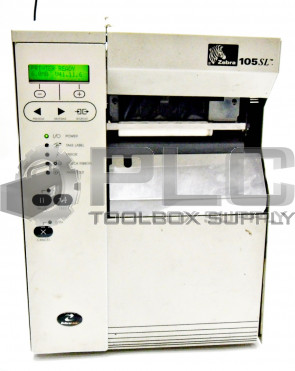 ZEBRA 105SL INDUSTRIAL BARCODE PRINTER