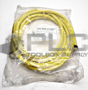 NEW TPC WIRE & CABLE SUPER TREX 84979 CABLE 5PIN MALE/FEMALE 20'