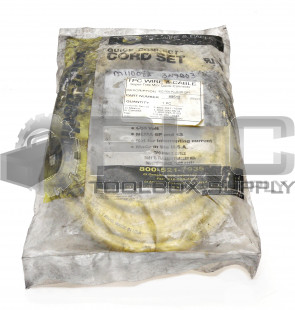 NEW TPC WIRE & CABLE SUPER TREX 89512 CORDSET 90DEG FEMALE PLUG 16AWG 5P 12'