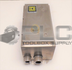 NEW SQUARE D 8536 SBW12V06 AC MAGNETIC NEMA RATED STARTER