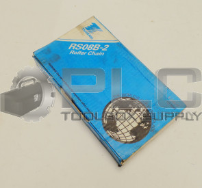 NEW TSUBAKI RS08B-2 ROLLER CHAIN 10 FEET 3.048 M