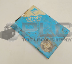 NEW TSUBAKI RS16B-1 ROLLER CHAIN 10 FEET 3.048 M