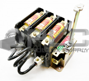 ALLEN BRADLEY 194R-NJ200P3 DISCONNECT SWITCH w/ JKS-110 FUSES