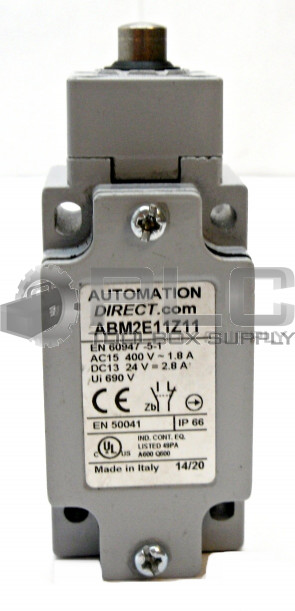NEW AUTOMATION DIRECT ABM2E11Z11 LIMIT SWITCH AC15 400V 1.8A DC13 24V 2.8A