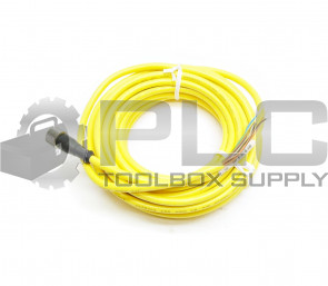 NEW BANNER QDE-825D EURO-STYLE QUICK DISCONNECT CABLE 8PIN  8M/25' IN LENGTH