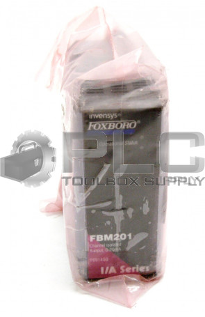 NEW INVENSYS FOXBORO P0914SQ FBM201 I/O MODULE 8INPUT CHANNEL ISOLATED 0-20MA 