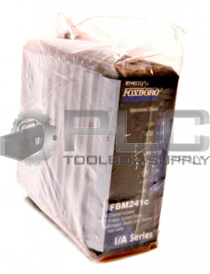 NEW INVENSYS FOXBORO P0914WM FBM241C CH ISOLATED CSENSE DI & EXTERNAL SOURCE DO