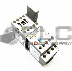 SIEMENS 3RT1015-1BB41 CONTACTOR w/ 3RU1116-1CB0 OVERLOAD RELAY w/ 3RT1916-1DG00