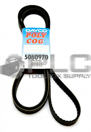 NEW DAYCO 5060970 SERPENTINE BELT 6PK2465 