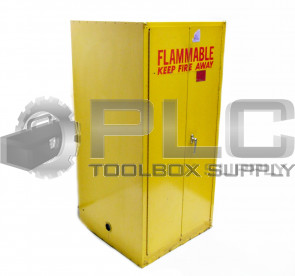 EAGLE MODEL-1962 60 GALLON FLAMMABLE LIQUID STORAGE CABINET MEETS OSHA REQ. 