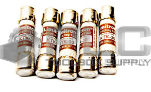 NEW LOT OF 5 BUSSMANN LIMITRON KTK-30 FUSE 30AMP 600V FAST ACTING