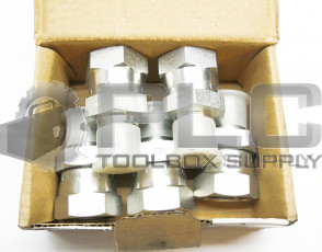 LOT OF 5 NEW PARKER 12-8 F6X-S TRIPLELOCK-S STSTRAIGHT SWIVEL 37 DEG NPTF