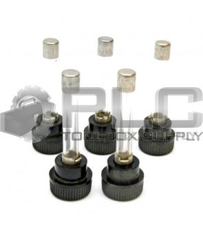 LOT OF 5 NEW BUSSMANN GLR 1 FUSE 300V 