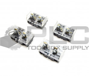 NEW LOT OF 4 ALLEN-BRADLEY 800T-XD4 CONTACT BLOCK SERIES E