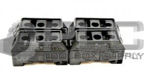 LOT OF 4 NEW BUSSMANN TCFH30 FUSE BLOCK 30 AMP 600 VAC FOR CUBE FUSE TCF30 