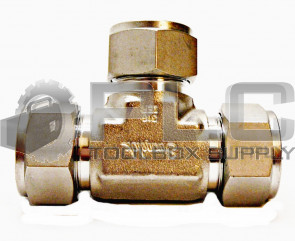 NEW SWAGELOK 316 3/4 TEE TUBE FITTING