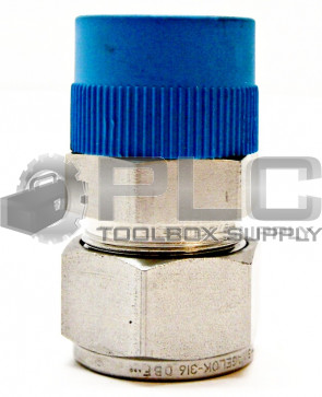 NEW SWAGELOK 316 3/4" TUBE X 3/4" NPT COUPLER