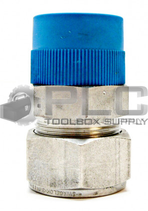 NEW SWAGELOK 316 1" TUBE X 1" NPT COUPLER FITTING