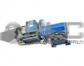 HAWKER SIDDELEY AD100LBD B838923 AC MOTOR 4 HP 1720 RPM w/ BONFIGLIOLI MVF 86/A 