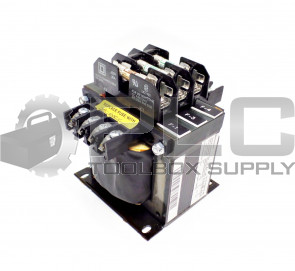SQUARE D 9070TF500D1 TRANSFORMER WITH FUSE BLOCK