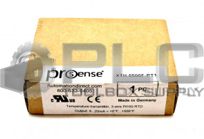 NEW AUTOMATION DIRECT PROSENSE XTH-0500F-PT1 TEMPERATURE TRANSMITTER