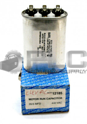 NEW MARS 12185 CAPACITOR DUAL 35/5MFD 440V