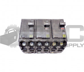 LOT OF 3 SQUARE D QOB220  CIRCUIT BREAKER 20 AMP 2 POLE 