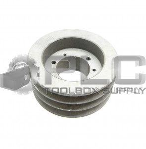 NEW WOODS 5.2 3B-SD 3-GROOVE PULLEY 2" BORE