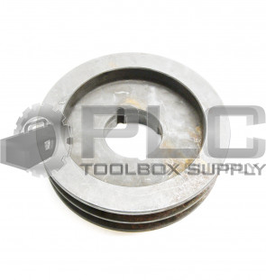 NEW DODGE 2A6.0B6.4-1610 2-GROOVE PULLEY SHEAVE 