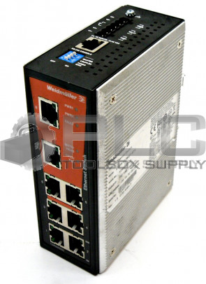 WEIDMULLER IE-SW-VL08MT-8TX ETHERNET SWITCH 1240940000