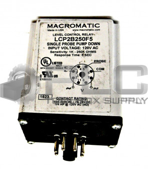 MACROMATIC LCP2B250F5 CONTROL RELAY