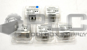 LOT OF 5 NEW AUTOMATION DIRECT QL2N1-A120 ICE CUBE CONTROL RELAY SOCKET MOUNT