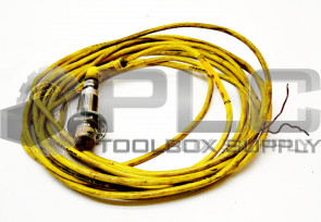 AUTOMATION DIRECT VFK1-A0-2M INDUCTIVE PROXIMITY SENSOR W/ E18447 MICRO CABLE
