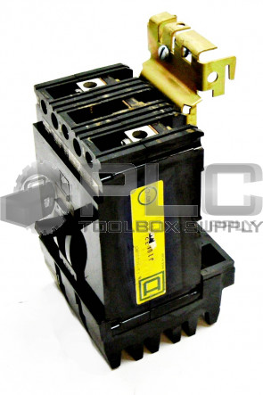 SCHNEIDER ELECTRIC SQUARE D FA36100 CIRCUIT BREAKER 100AMP 3POLE 600VAC