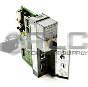 ALLEN BRADLEY 1747-L542 SER.A PROCESSOR MODULE SLC 5/04 MODULAR LOGIC CONTROLLER