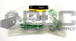 BAG OF 5 NEW GENERAL ELECTRIC CR2940U200J INDICATOR LIGHT CAP GREEN **SEALED**
