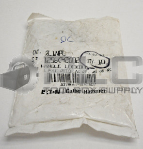 BAG OF 10 NEW CUTLER HAMMER QL1NPL LOCKDOG NON-PADLOCKABLE 1 POLE