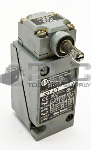 ALLEN BRADLEY 802T-ATP SER.J OILTIGHT LIMIT SWITCH LEVER TYPE SPRING RETURN