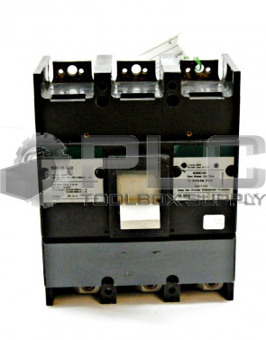 GENERAL ELECTRIC TJK636Y600 CIRCUIT BREAKER 600AMP 3POLE 600VAC/500VDC