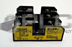BUSSMANN BC6033PQ FUSE HOLDER CLASS CC 30AMP 3POLE 600V