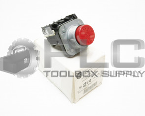 NEW ALLEN BRADLEY 800TC-B6A RED PUSH BUTTON SER. T