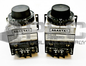 LOT OF 2 AGASTAT 7012AB TIME DELAY RELAY TIMER