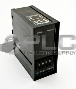 DANAHER CONTROLS EAGLE SIGNAL DG201A6 ELECTRONIC TIMER 1/8 DIN MTG 120VAC