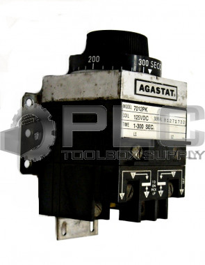 AGASTAT 7012PK TIME RELAY 125VDC 1-300 SEC