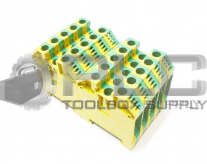 LOT OF 10 NEW ALLEN BRADLEY 1492-JG16 TERMINAL BLOCK