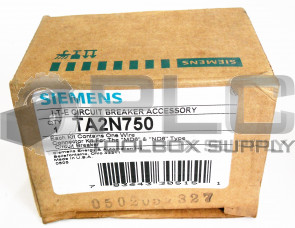 NEW SIEMENS TA2N750 BREAKER LMD AL/CU LUGS 1