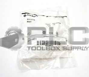 NEW IN BAG ALLEN BRADLEY 800T-XD1 CONTACT BLOCK 1NO TYPE 4/13 30MM 600 VAC