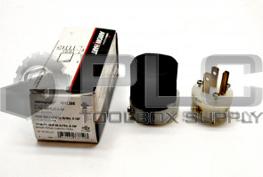 NEW COOPER ARROW HART AH5266 PLUG 15A 125V 2P3W STR BW