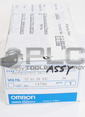 NEW OMRON E3V3-T81 PHOTOELECTRIC SWITCH