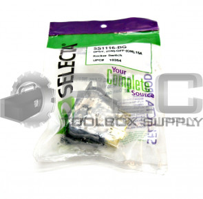 NEW SELECTA SS1116-BG ROCKER SWITCH ON/OFF/ON 15A DPDT 125VAC SS1116BG
